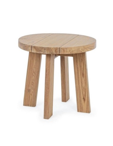 Mesa auxiliar de jardín de madera de teca COLINA. Bizzotto®