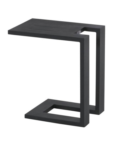 Mesa auxiliar de jardín TIM color negro 32x48 cm Hartman®