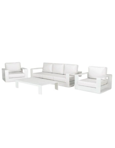 Conjunto de jardín MONDRIAN (5 plazas) color blanco  Essentials®