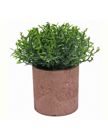 Maceta con planta artificial realista verde 14 cm Essentials®