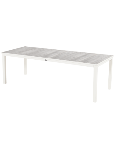 Mesa de jardín COMINO CERAMIC 223x105 cm color blanco/gris Hartman®