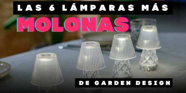 6 Lámpara muy molonas que serán las protagonistas de tu casa - GARDEN DESIGN